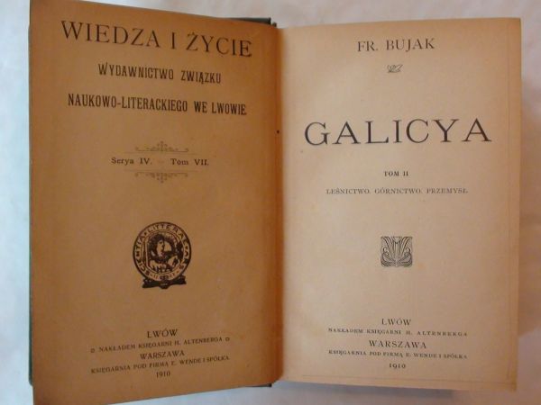 Galicya Tom II 1910 r.