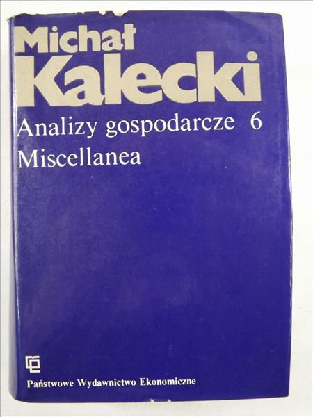 Analizy gospodarcze Miscellanea