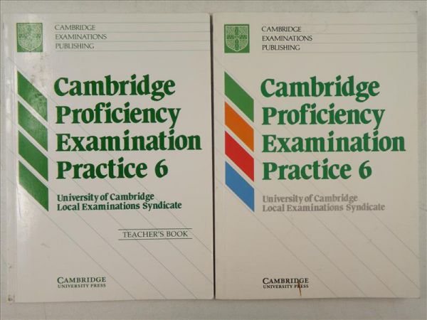 Cambridge Proficiency Examination Practice 6, 2 książki