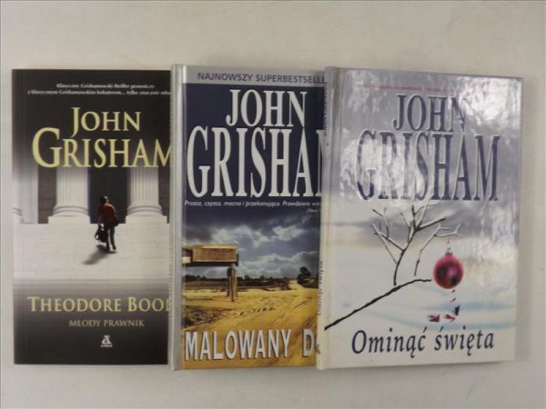 Grisham John - Ominąć święta/ Malowany dom/ Theodore Boone - młody prawnik