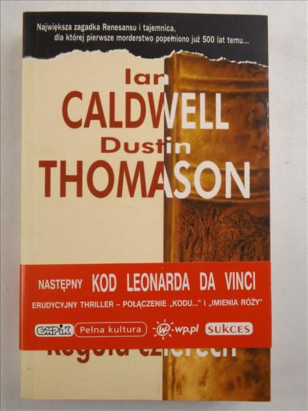 Caldwell Ian, Thomason Dustin - Reguła czterech