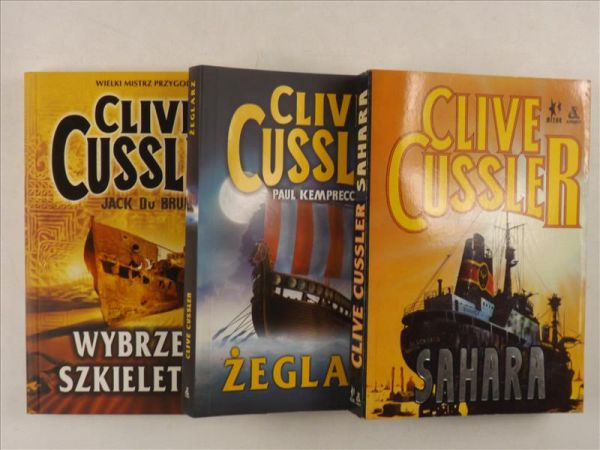 Cussler Clive - Wybrzeże szkieletów / Żeglarz / Sahara