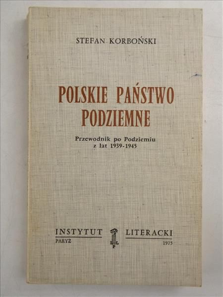 Polskie Państwo Podziemne, Instytut Literacki, Paryż