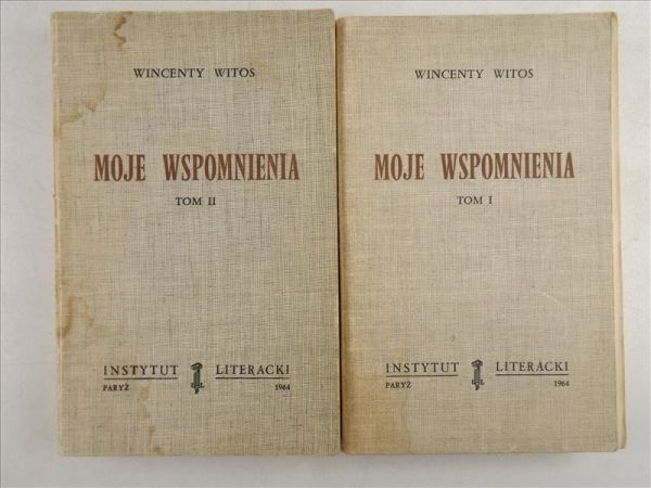 Moje wspomnienia, T. I-II, Instytut Literacki, Paryż