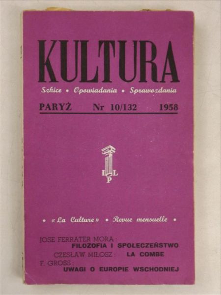 Kultura Szkice-opowiadania-sprawozdania nr 10/337(1958), Instytut Literacki