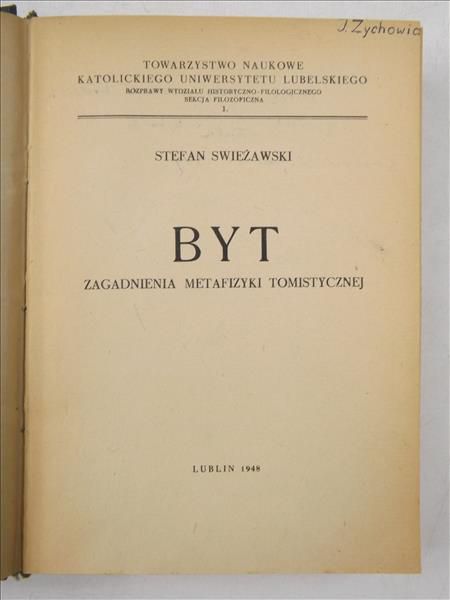Swieżawski Stefan - Byt, 1948 r.