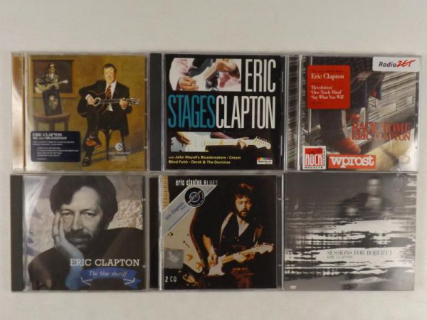 Eric Clapton zestałw 6 płyt CD