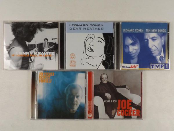 Leonard Cohen /   / Lenny Kravitz, 5 CD