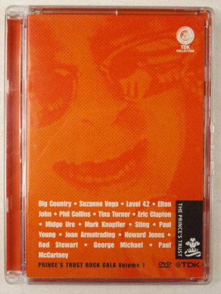 Prince's Trust Rock Gala Volume 1, DVD