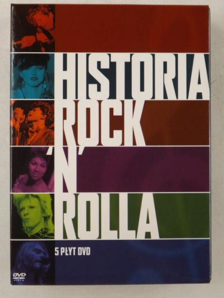 Historia Rock'N'Rolla, 5 DVD