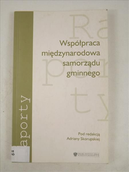 Współpraca międzynarodowa samorządu gminnego