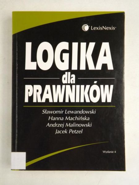 Lewndowski Sławomir - Logika dla prawników