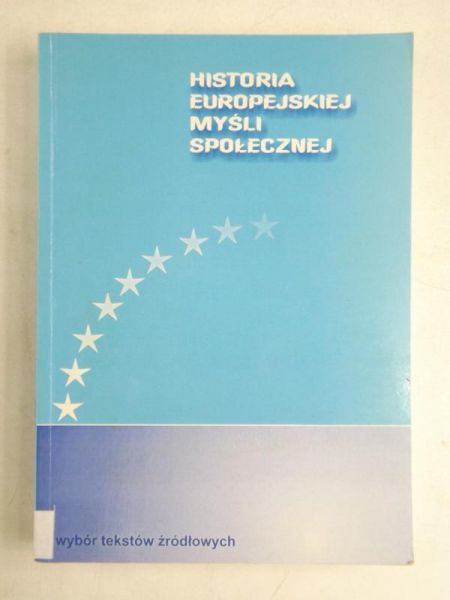 Historia europejskiej myśli społecznej