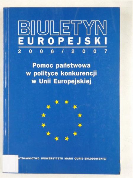 Biuletyn Europejski 2006/2007