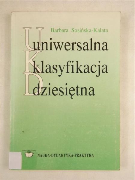 Uniwersalna klasyfikacja dziesiętna