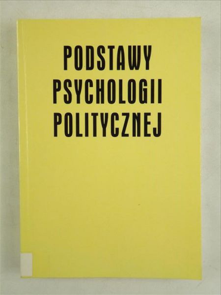 Podstawy psychologii politycznej