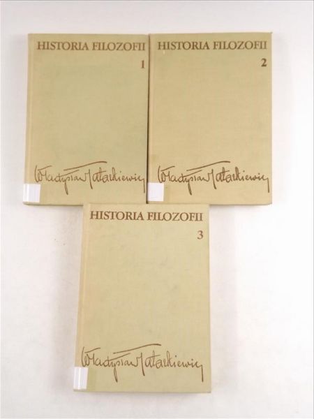 Historia filozofii Tom I-III