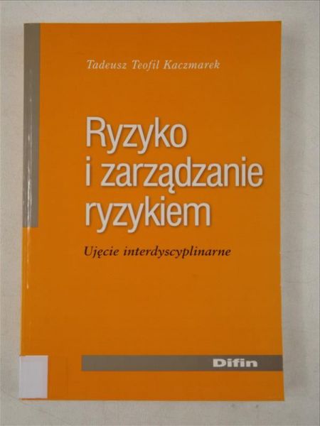 Ryzyko i zarządzanie ryzykiem