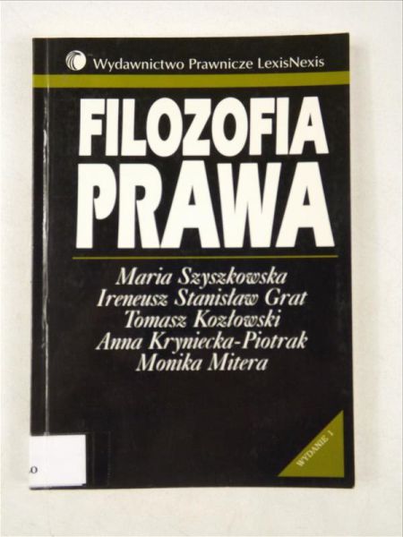 Szyszkowska Maria - Filozofia prawa