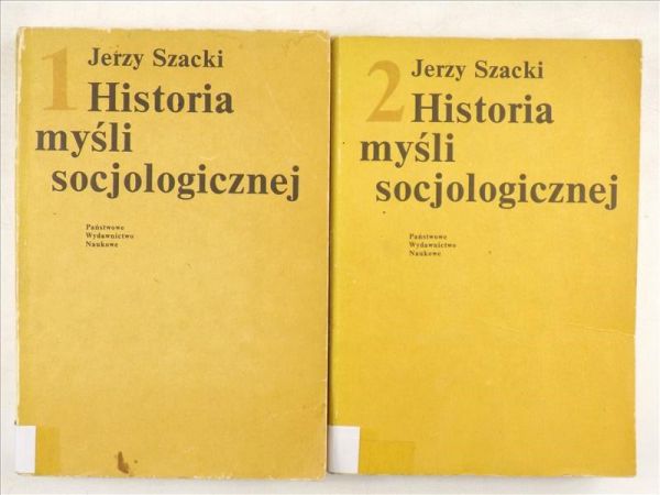 Historia myśli socjologicznej, Tom I - II