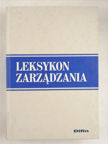 Romanowska Maria (red.) - Leksykon zarządzania. Difin