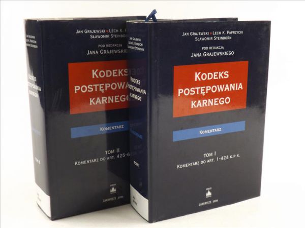 Grajewski Jan (red.) - Kodeks postępowania karnego Komentarz Tom I - II