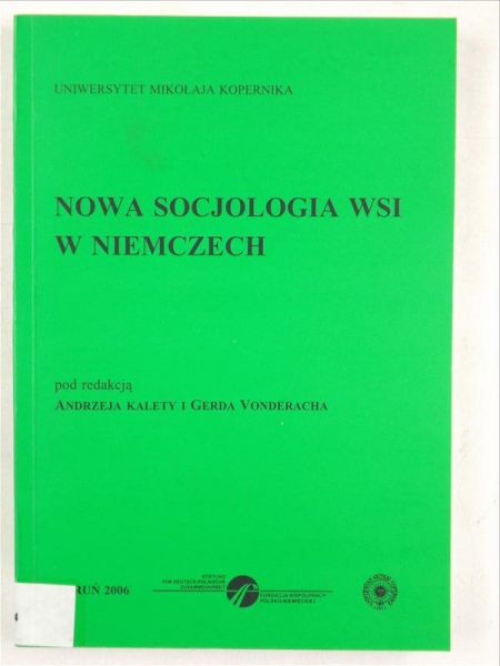 Nowa socjologia wsi w Niemczech