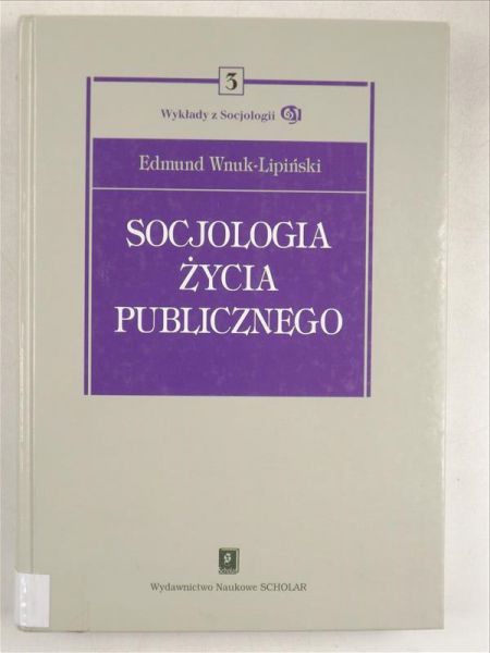 Socjologia życia publicznego