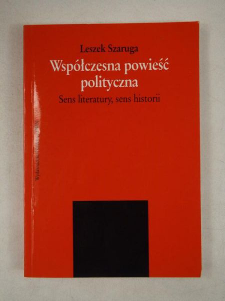 Współczesna powieść polityczna