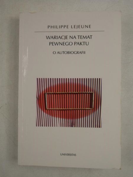 Lejeune Philippe - Wariacje na temat pewnego paktu