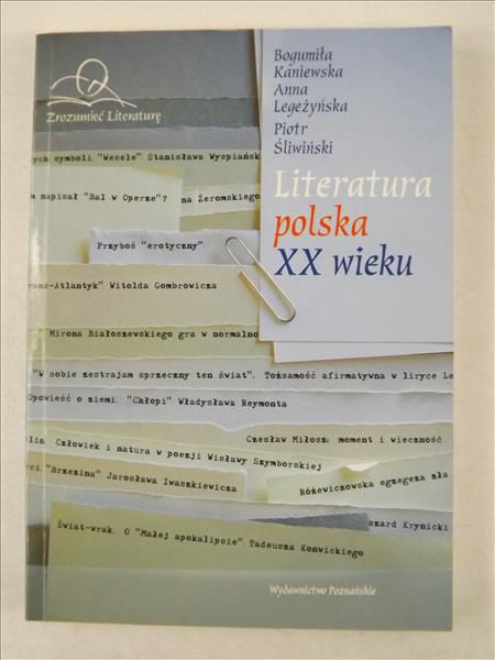 Bogumiła-Literatura Polska XX wieku