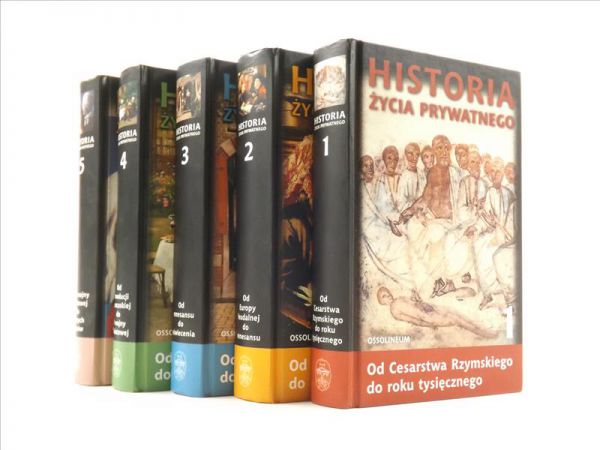 Historia życia prywatnego Tom I-V, komplet