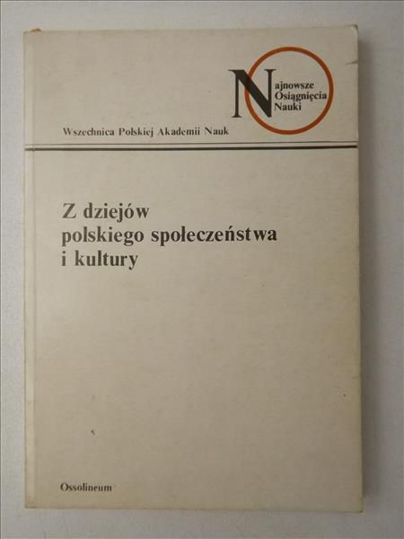 Michajłow Włodzimierz,    - Z dziejów polskiego społeczeństwa i kultury