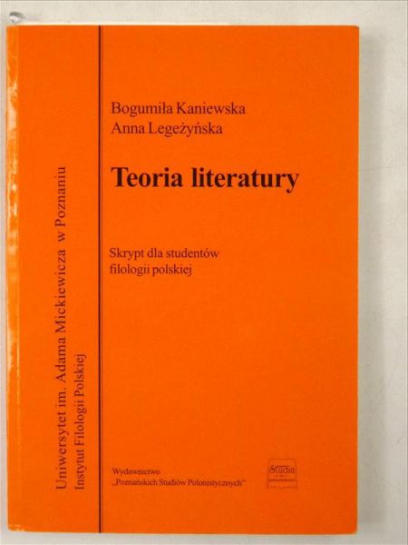 Bogumiła - Teoria literatury