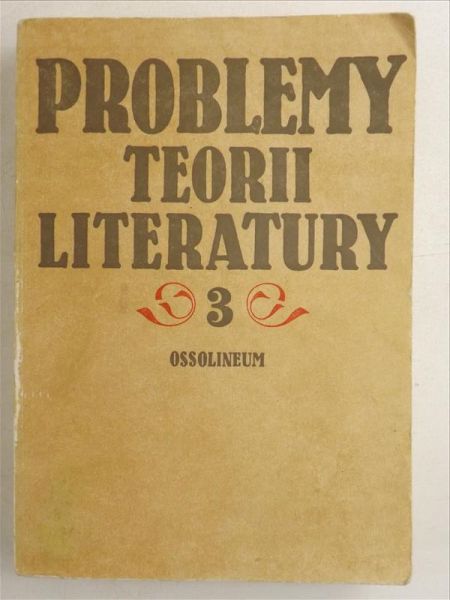 Problemy teorii literatury 3