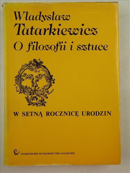 O filozofii i sztuce