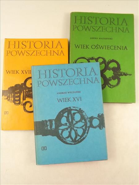 Kersten, , Maciszewski - Historia powszechna, 3 książki