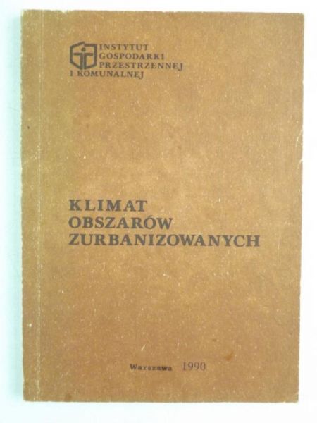 Lewińska Janina - Klimat obszarów zurbanizowanych