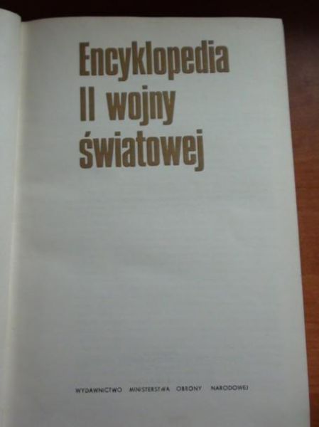 Sobczak Kazimierz (red.) - Encyklopedia II wojny światowej