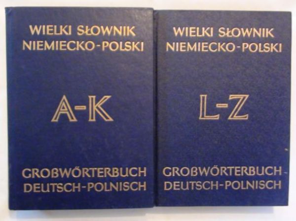 Piprek Jan,    - Wielki słownik niemiecko - polski Tom I-II