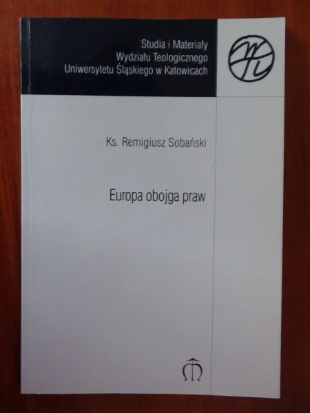 Sobański Remigiusz  -  Europa oboga praw