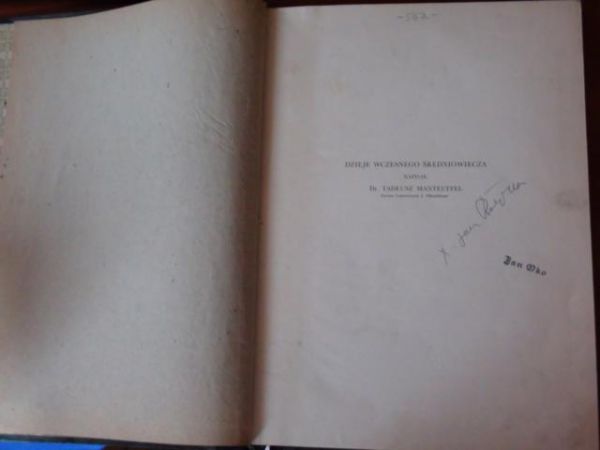 Dzieje wczesnego średniowiecza  (ok. 1945r.)