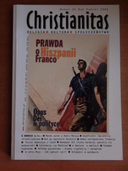 Christianitas. Religia, kultura, społeczeństwo nr 26 2006