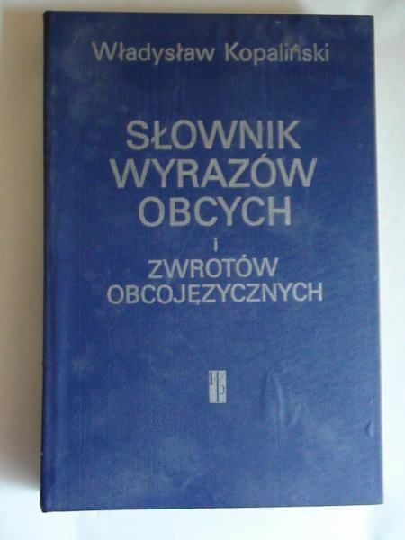 Słownik wyrazów obcych
