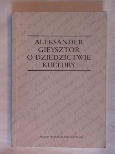 o dziedzictwie kultury