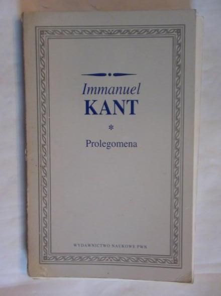 Prolegomena