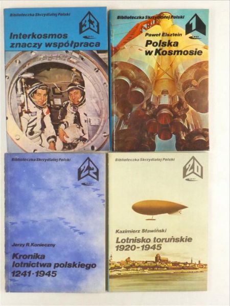 Elsztein P., Konieczny J.,   - Biblioteczka Skrzydlatej Polski, 4 książki