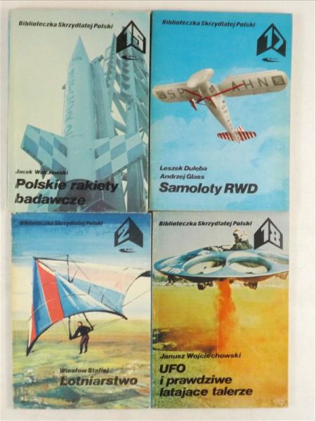 Walczewski J., Wojciechowski J., Stafiej W.,   - Biblioteczka Skrzydlatej Polski, 4 części