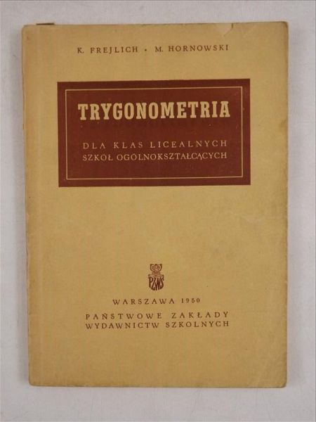 Frejlich,  - Trygonometria, 1950 r.