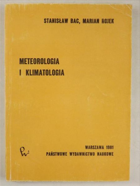 Meteorologia i klimatologia
